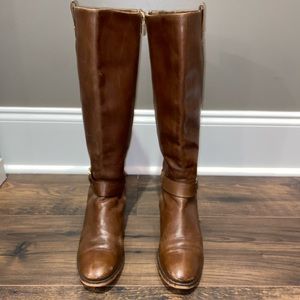 Brown Michael Kors Riding Boots Size 9.5